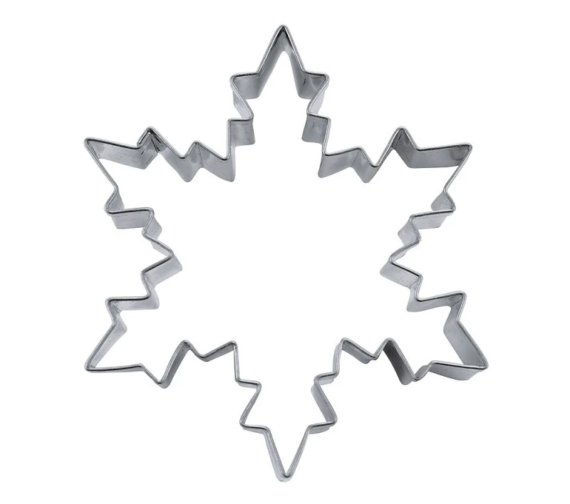 Städter Ausstechform Eiskristall Edelstahl 6cm