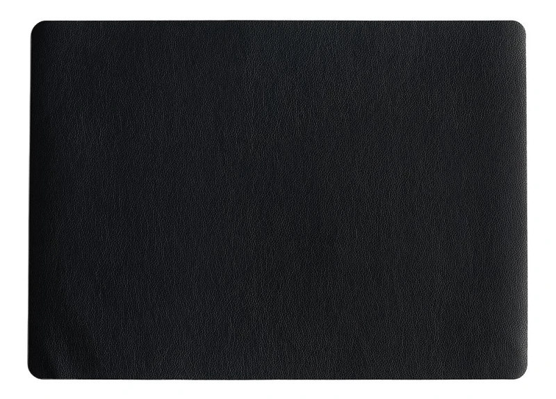 ASA Selection Tischset Schwarz Country Leder-Optik Platzset