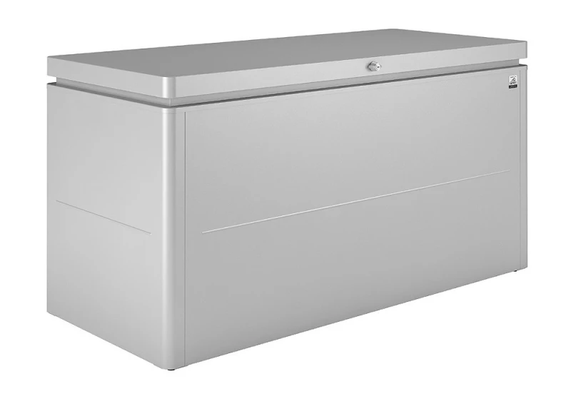 Biohort Loungebox 160 Aufbewahrungsbox 160x70x83,5cm Silber-Metallic