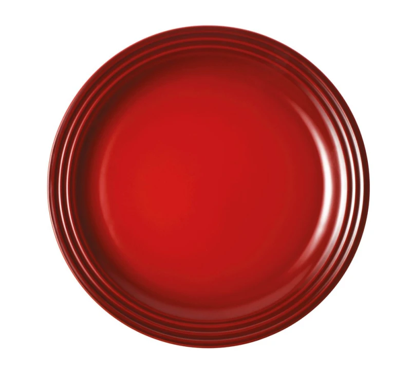 Le Creuset Speiseteller Steinzeug Kirschrot 27cm