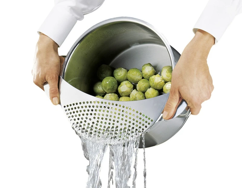 Küchenprofi Abgießsieb Edelstahl