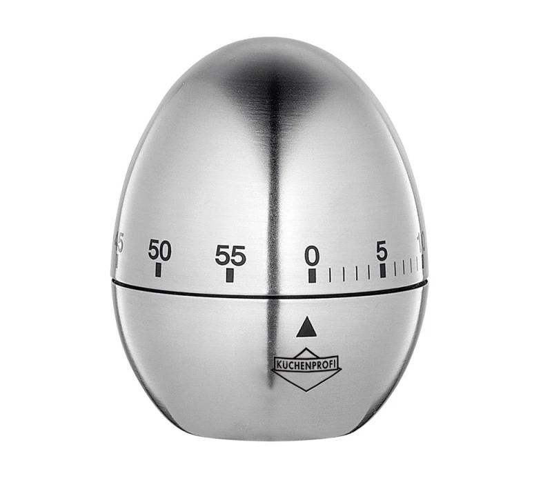 Küchenprofi Timer EGG Küchenuhr Edelstahl