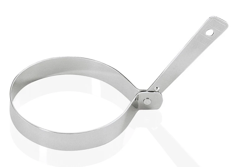 Küchenprofi Setzei Form Spiegelei-Form Kreis Edelstahl 2 Stück