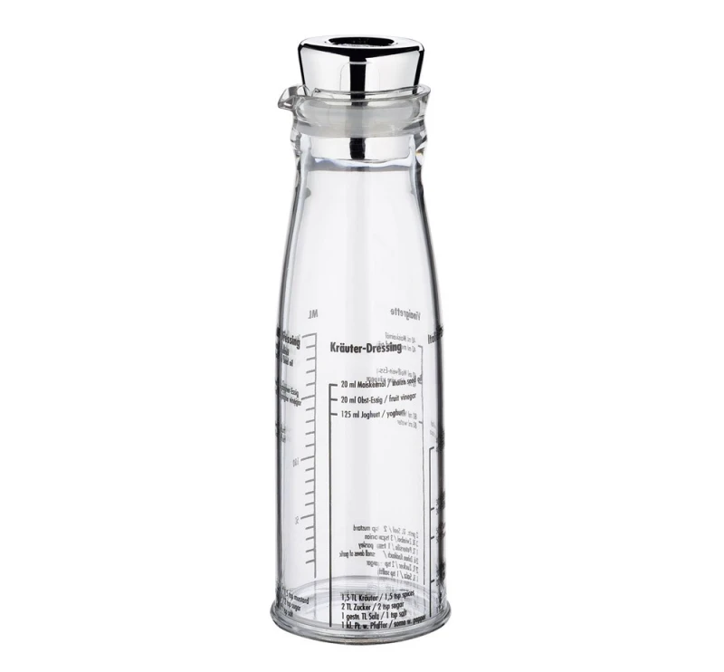 Küchenprofi Dressing Shaker Acryl mit Rezepten 250ml