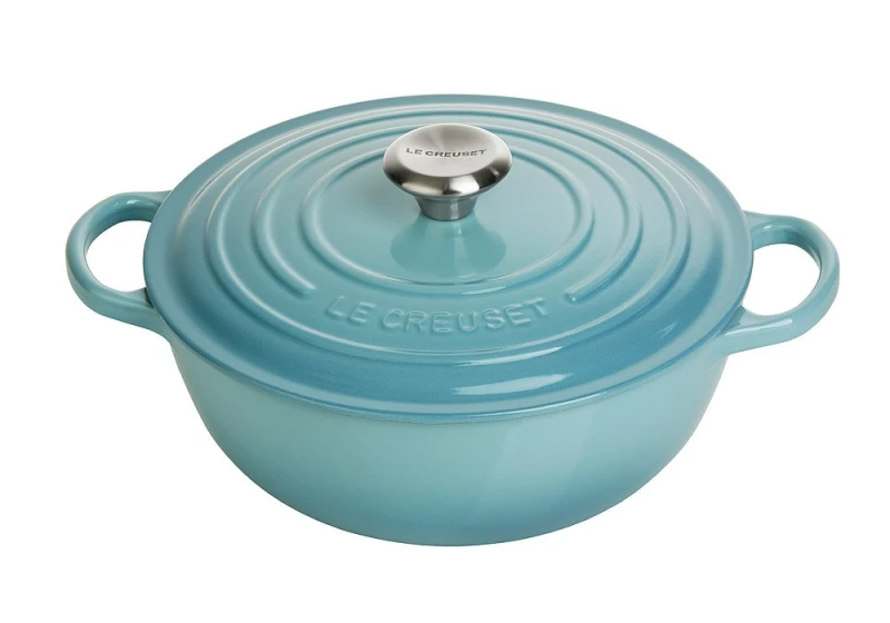 Le Creuset La Marmite Signature Familientopf Gusseisen Karibik 26cm