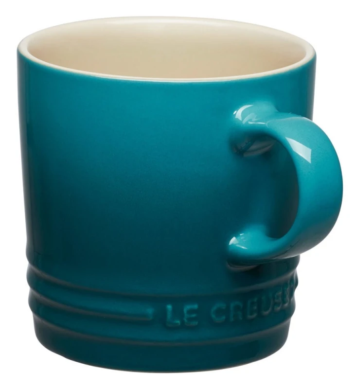 Le Creuset Tasse Becher Steinzeug Deep Teal Petrol 200ml