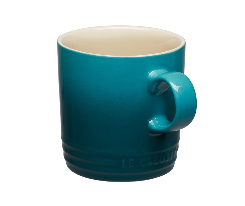 Le Creuset Tasse Becher Steinzeug Deep Teal Petrol 350ml