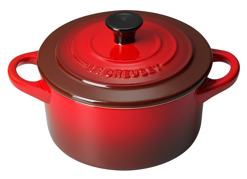 Le Creuset Mini Cocotte Steinzeug Kirschrot 10X5cm