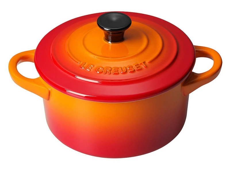 Le Creuset Mini Cocotte Steinzeug Ofenrot 10X5cm