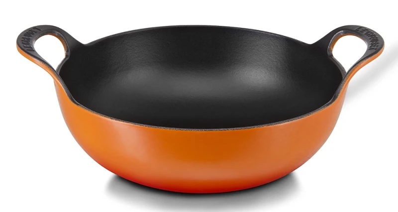 Le Creuset Balti Dish Schmorbräter Gusseisen Ofenrot 24cm