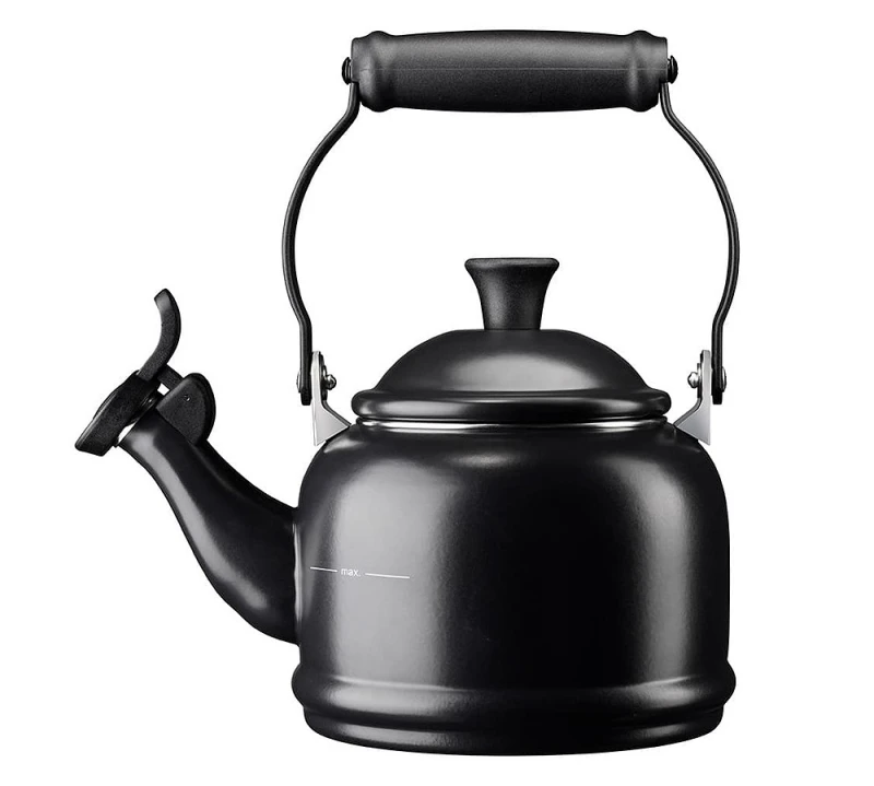 Le Creuset Wasserkessel Demi Schwarz