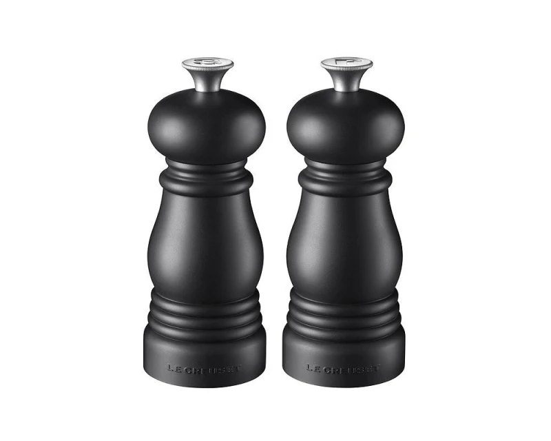 Le Creuset Mühlen Set Schwarz Matt 11cm