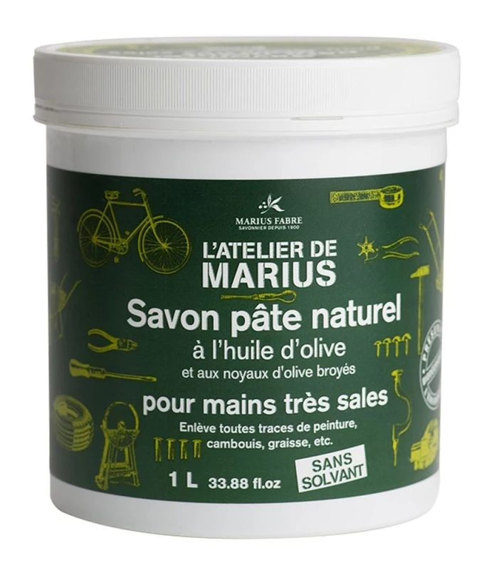 Marius Fabre Körnige Olivenkernseife 1L