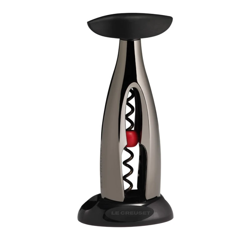 Le Creuset Activ-Ball GS-300 Korkenzieher Black Metal mit Kapselschneider