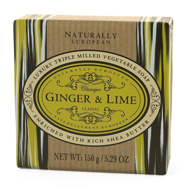Naturally European Seife Ginger & Lime 150g