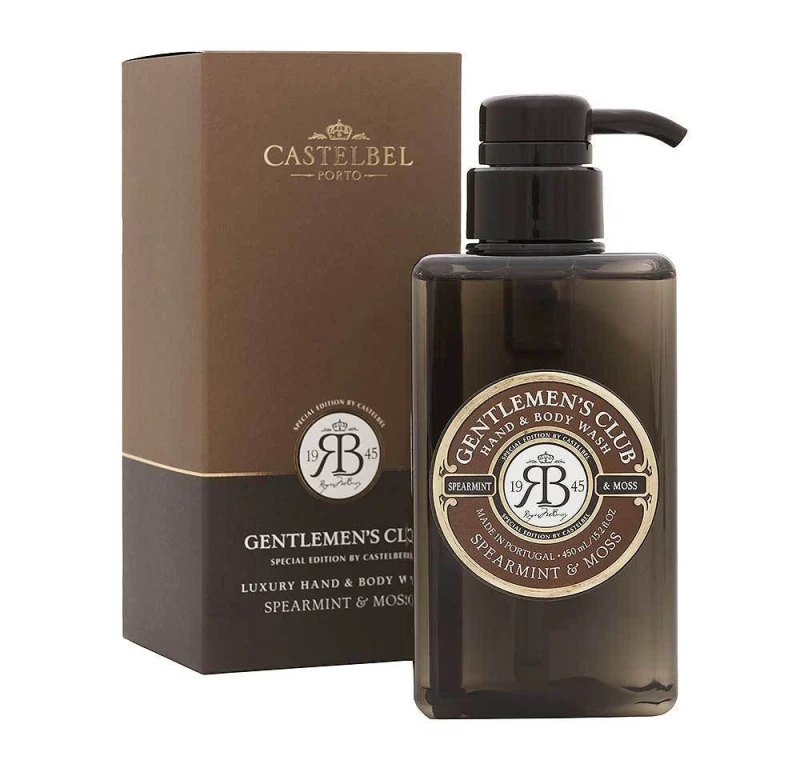 Castelbel Gentlemen`s Club Hand & Body Wash Spearmint (Minze) 450ml