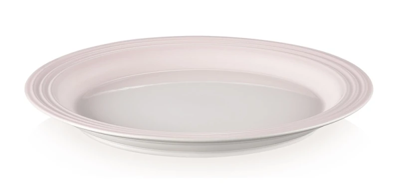 Le Creuset Speiseteller Steinzeug Shell Pink 27cm