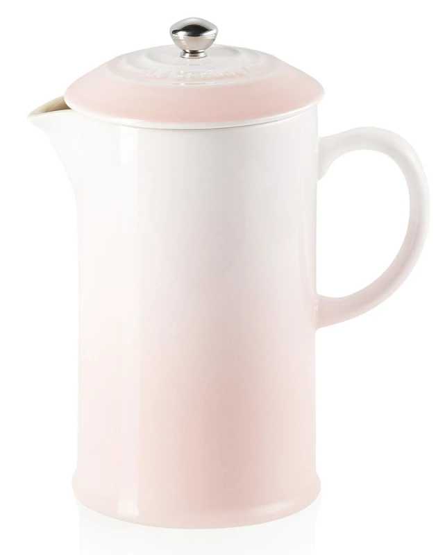 Le Creuset Kaffeebereiter Steinzeug Shell Pink