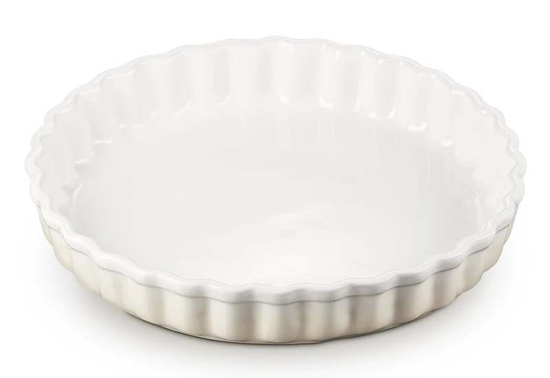 Le Creuset Tarte-Form Steinzeug Meringue 28cm