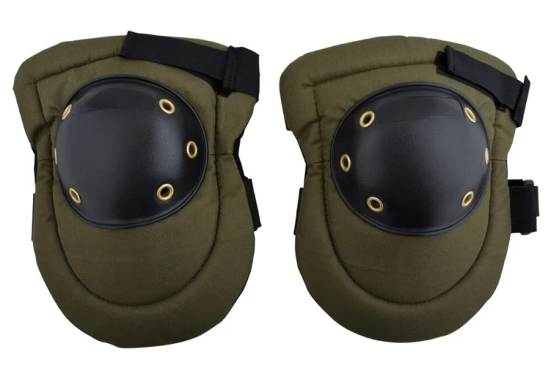 Knieschoner Garten 1 Paar Knieschützer Gartenarbeit Grün mit Klettverschluss