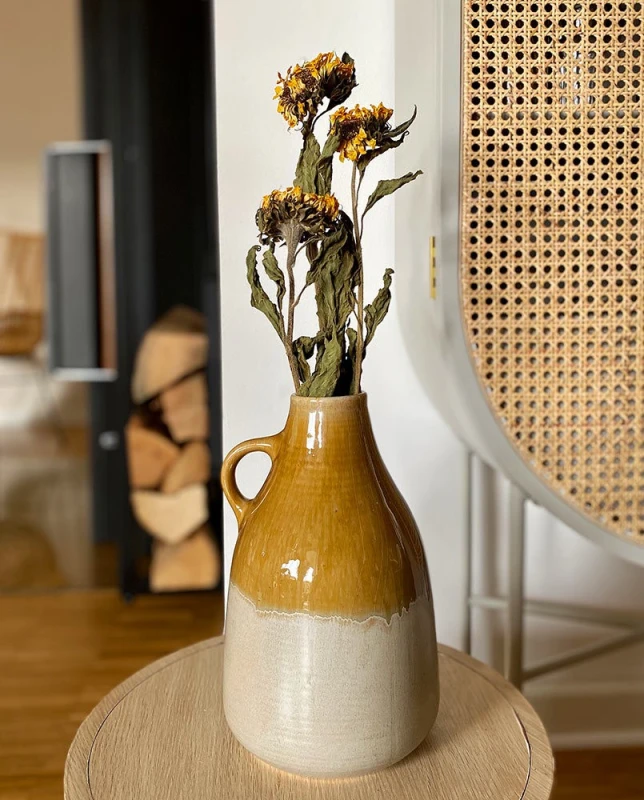 Sonnenblumen getrocknet Trockenblumen Natur Bund 3 Stück Trockenblumenstrauß