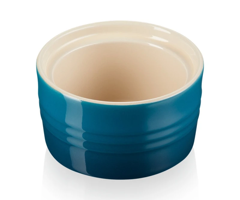 Le Creuset Stapelbares Förmchen Deep Teal Petrol 8cm