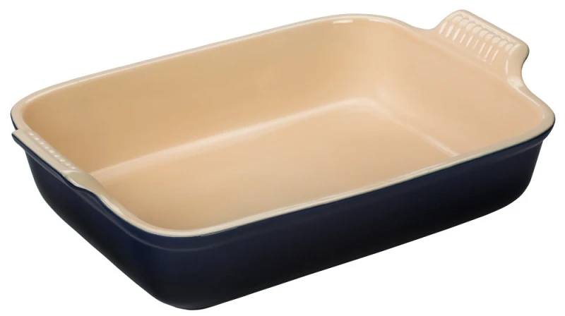 Le Creuset Auflaufform Tradition Steinzeug Schwarz 19cm