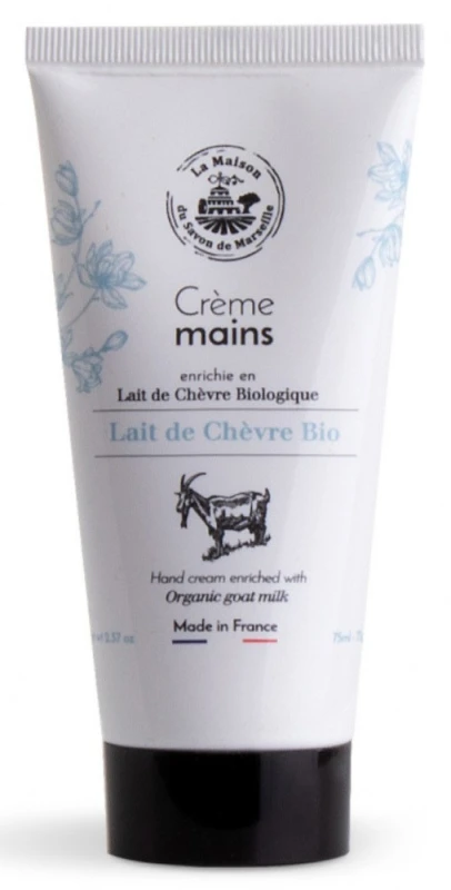 Handcreme mit Bio Ziegenmilch (Lait de chèvre) 75ml