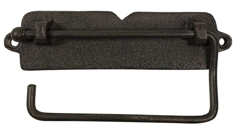 Toilettenpapierhalter Vintage Gusseisen Braun Klorollenhalter Antik-Stil