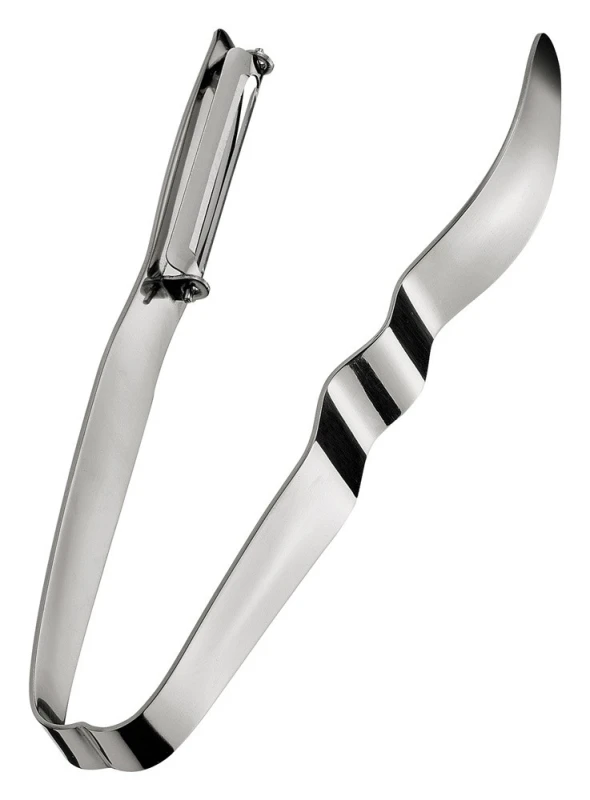 Küchenprofi Gemüse- & Spargelschäler mit 2 Klingen Edelstahl