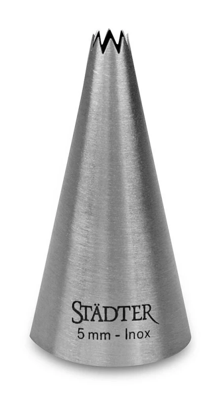 Städter Sterntülle Fine Line Spritztülle Edelstahl 5 mm