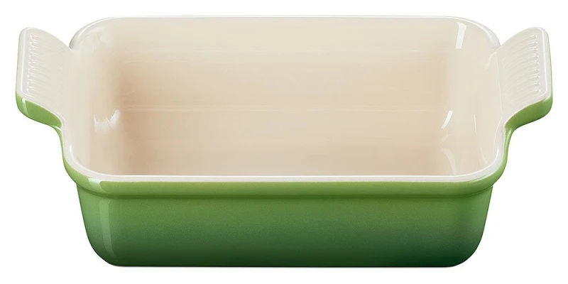 Le Creuset Auflaufform Tradition Steinzeug Bamboo Green 26 cm