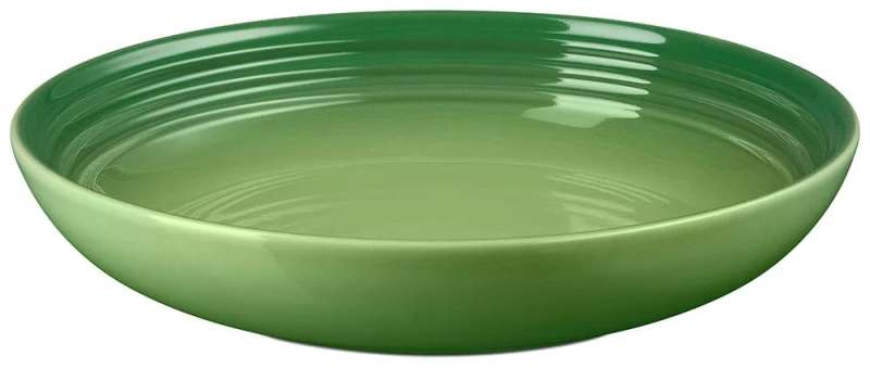 Le Creuset Suppenteller Steinzeug Bamboo Green 22cm