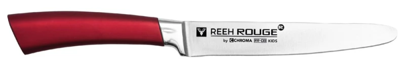 Chroma Reeh Rouge kleines Universalmesser für Kinder abgerundete Spitze 13 cm