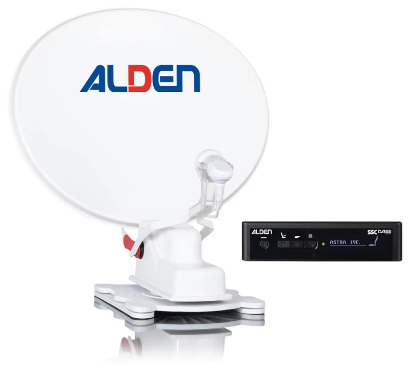 Alden Onelight 65 HD mit S.S.C. HD-Steuermodul - Camping Sat-Anlage SINGLE LNB
