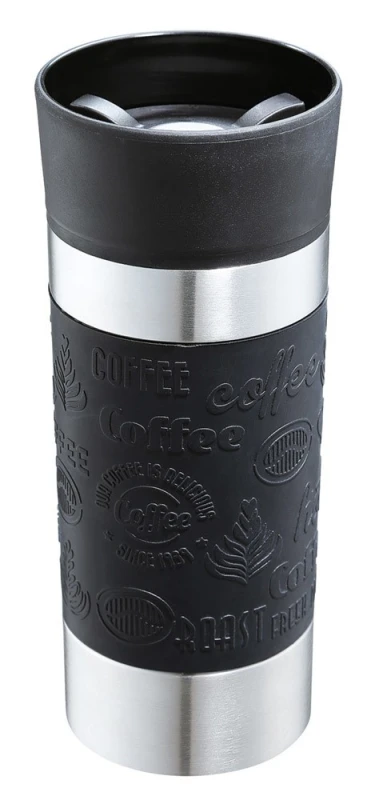 Cilio Isoliertrinkbecher VIAGGIO schwarz 360ml