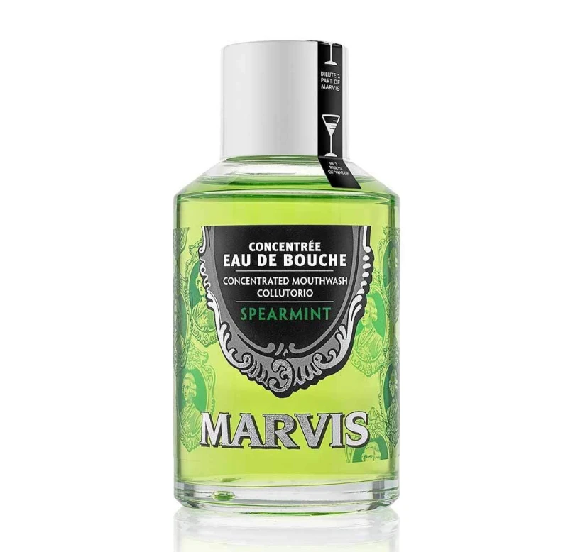 Marvis Mundwasser Spearmint Mundspülung Eau De Bouche Minze 120ml