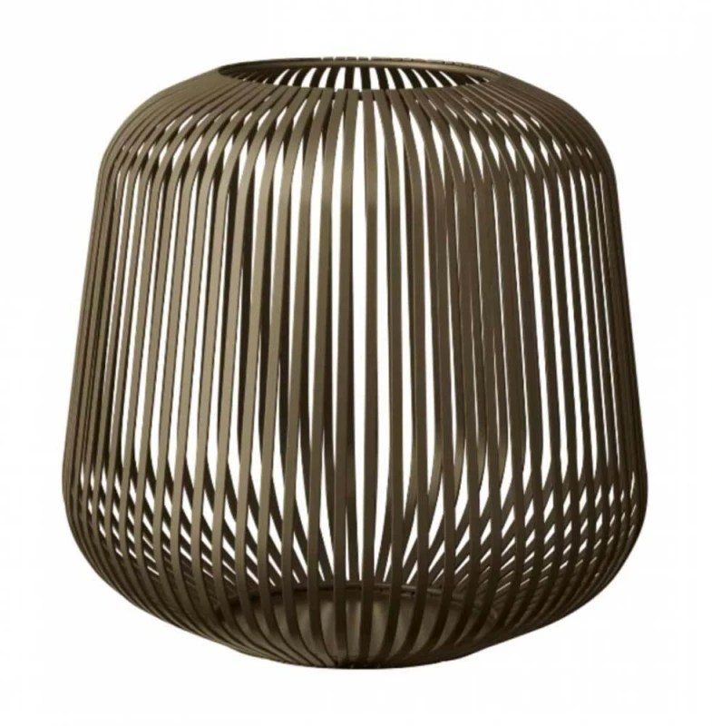 blomus Laterne LITO Burned Metal Windlicht M