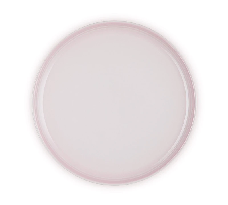 Le Creuset Frühstücksteller Coupe Steinzeug Shell Pink 22cm