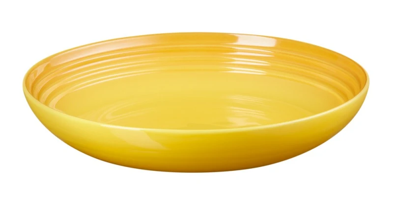 Le Creuset Suppenteller Steinzeug Nectar Gelb 22cm