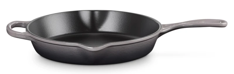 Le Creuset Brat- und Servierpfanne Hoch Gusseisen Flint Grau 26cm