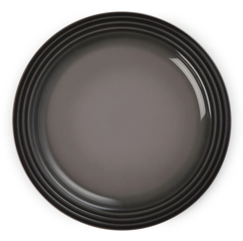 Le Creuset Speiseteller Steinzeug Flint Grau 27cm