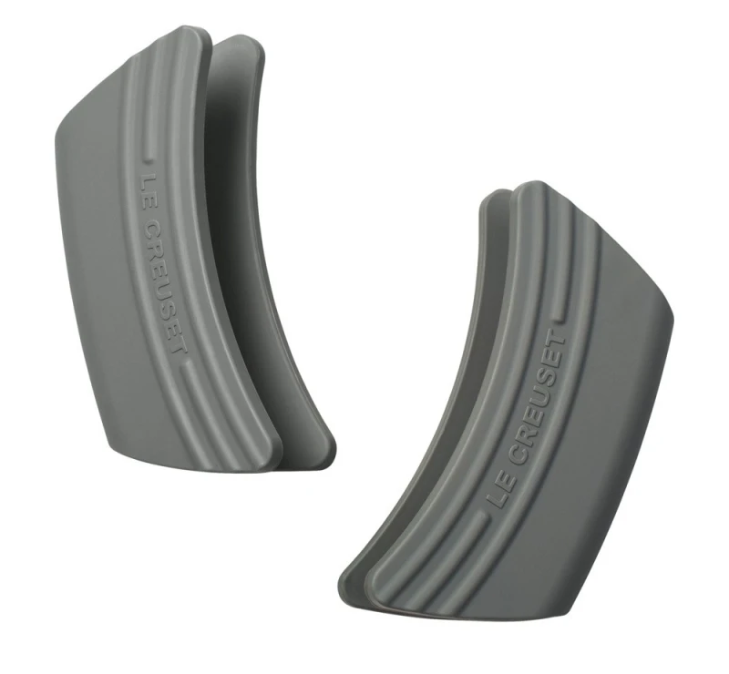 Le Creuset Silikon Griffschutz 2er-Set Flint Grau