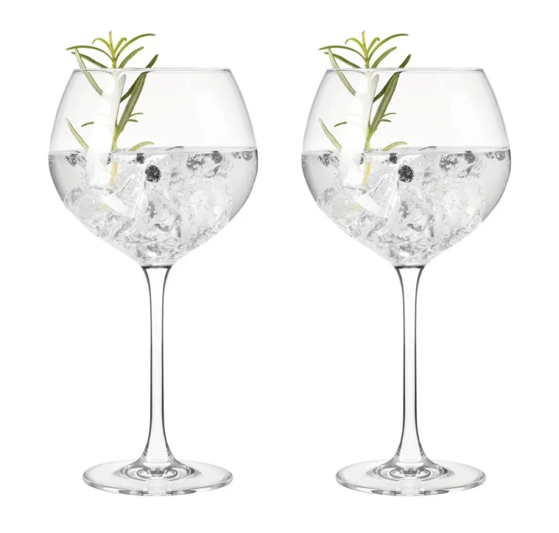 Leonardo Gingläser GIN-Serie 2er-Set gezogener Stiel 630ml