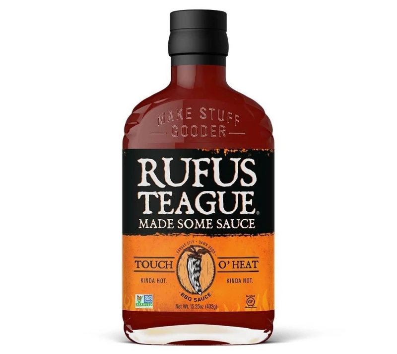 Rufus Teague Touch O' Heat BBQ Sauce Grillsauce Mild-Scharf 423 g