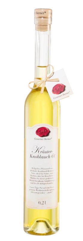 Gourmet Berner Kräuter-Knoblauchöl 0,2 l