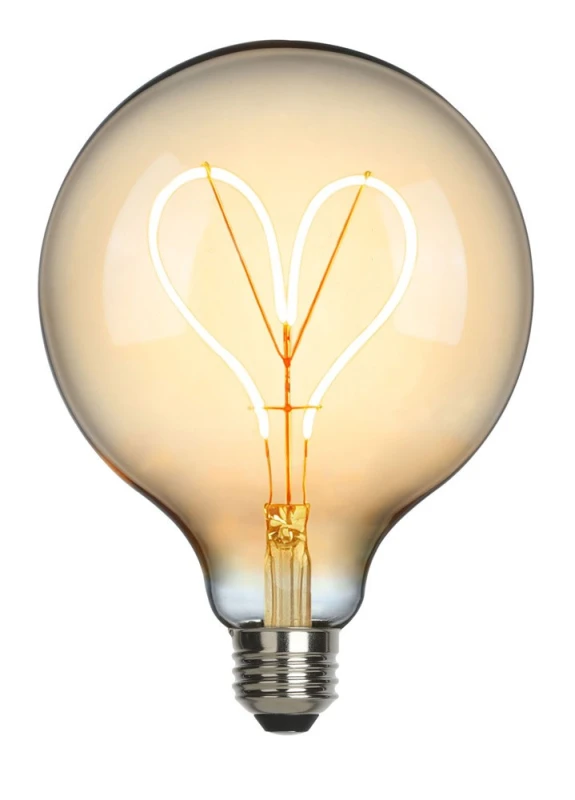 Sompex Herz LED Filament Leuchtmittel Glühbirne E27
