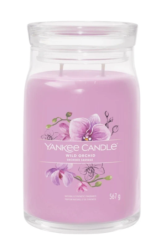 Yankee Candle Duftkerze Signature Wild Orchid 567 g