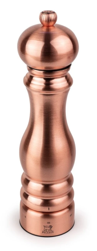 Peugeot Paris Chef Kupfer Pfeffermühle Edelstahl verkupfert U-Select 22cm