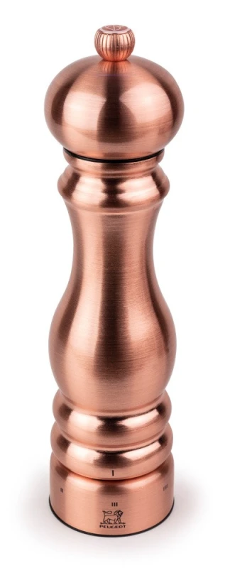 Peugeot Paris Chef Kupfer Salzmühle Edelstahl verkupfert U-Select 22cm